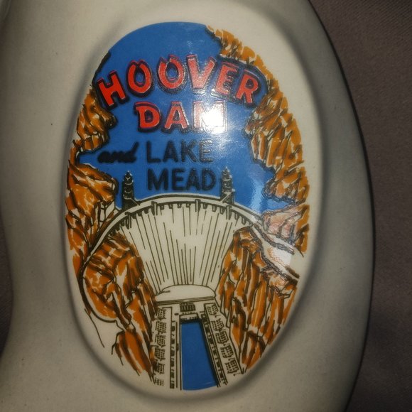 Vintage 1969 Jim Beam "Las Vegas" Nevada Hoover Damn Bottle - Picture 3 of 7